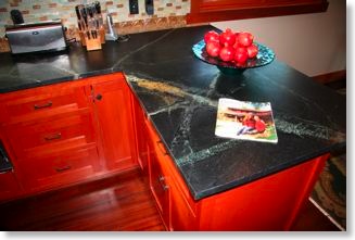 Mineral-Oiled, Ipanema Soapstone Countertop